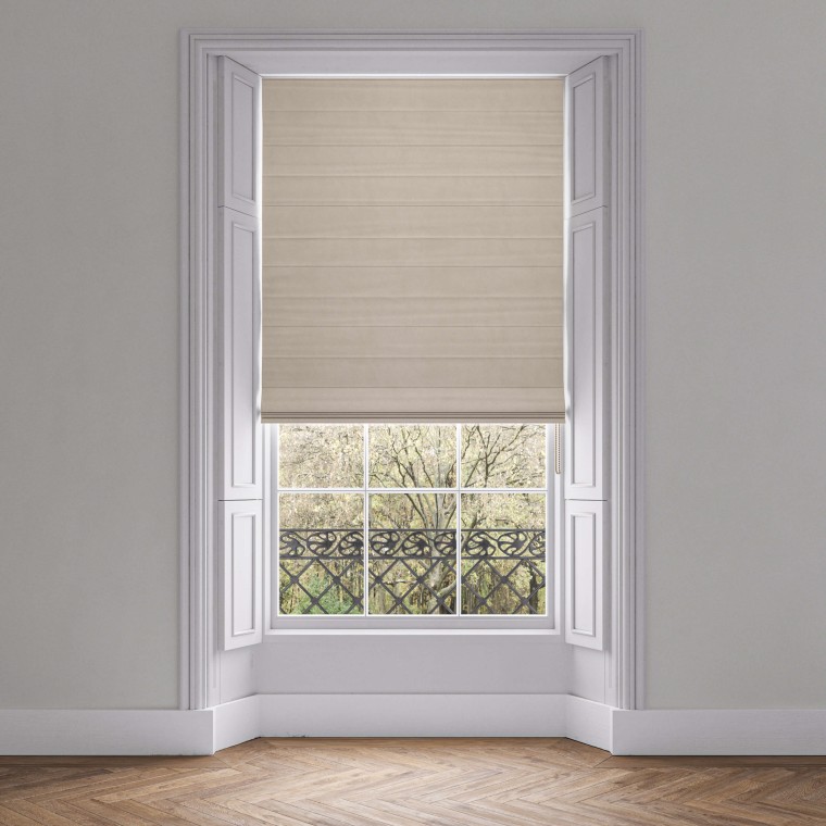 Larah Pumice Roman Blind