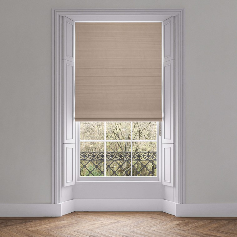 Larah Taupe Roman Blind