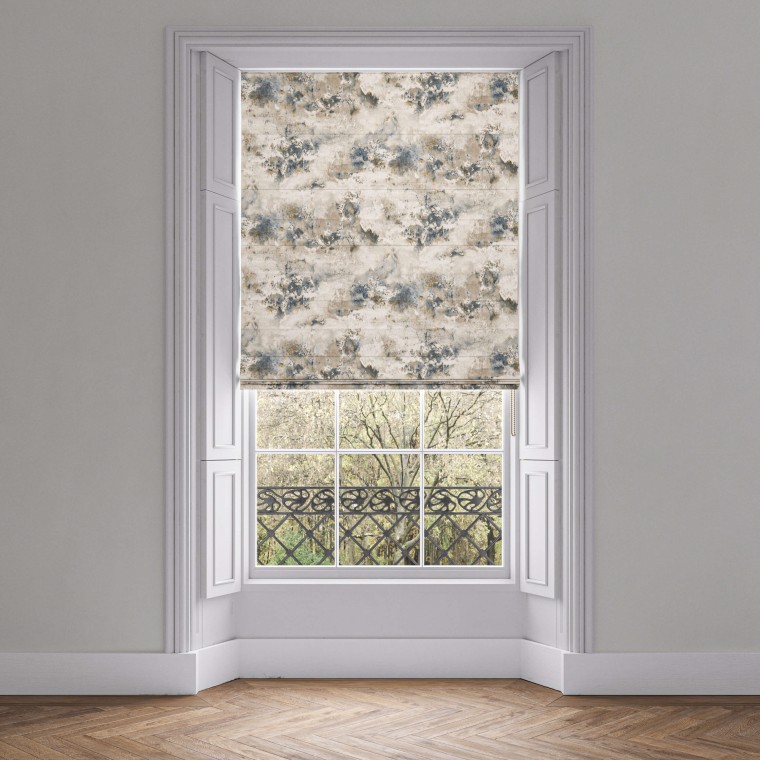 Makrana Indigo Roman Blind