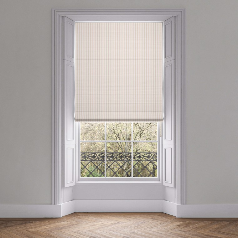 Malika Blush Roman Blind