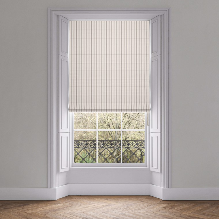 Malika Espresso Roman Blind