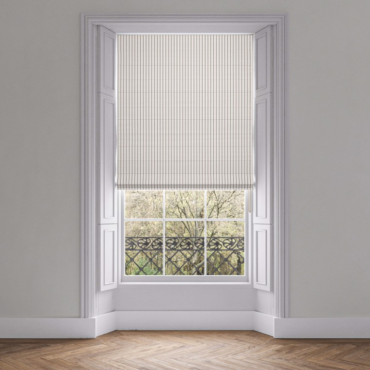 Malika Indigo Roman Blind