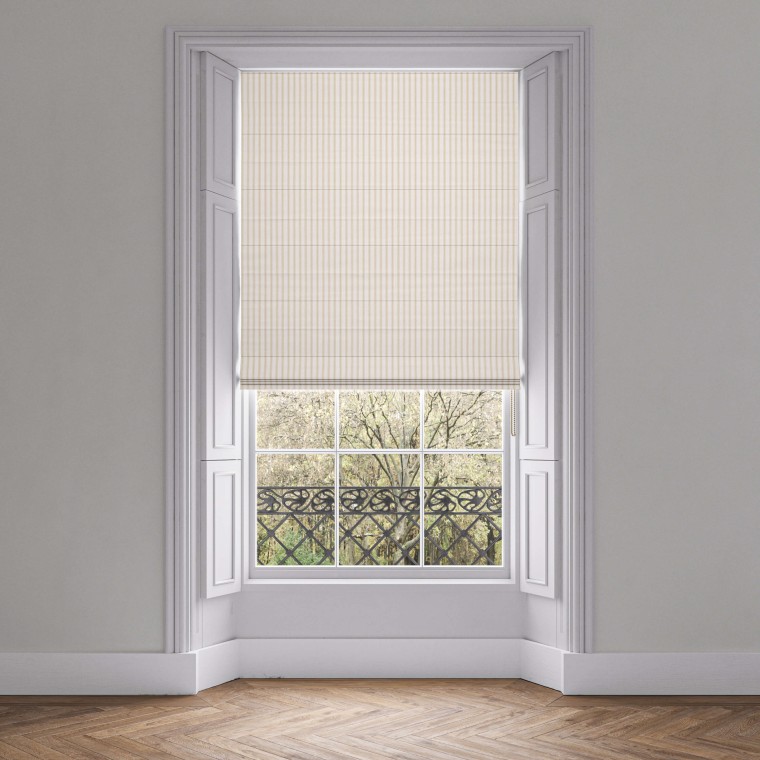 Malika Ochre Roman Blind