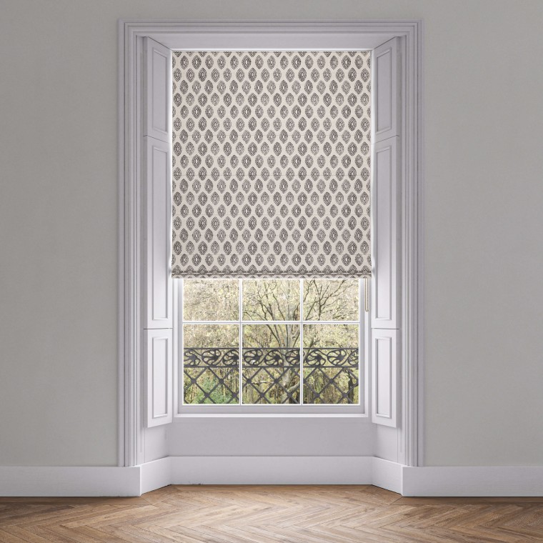 Marra Charcoal Roman Blind