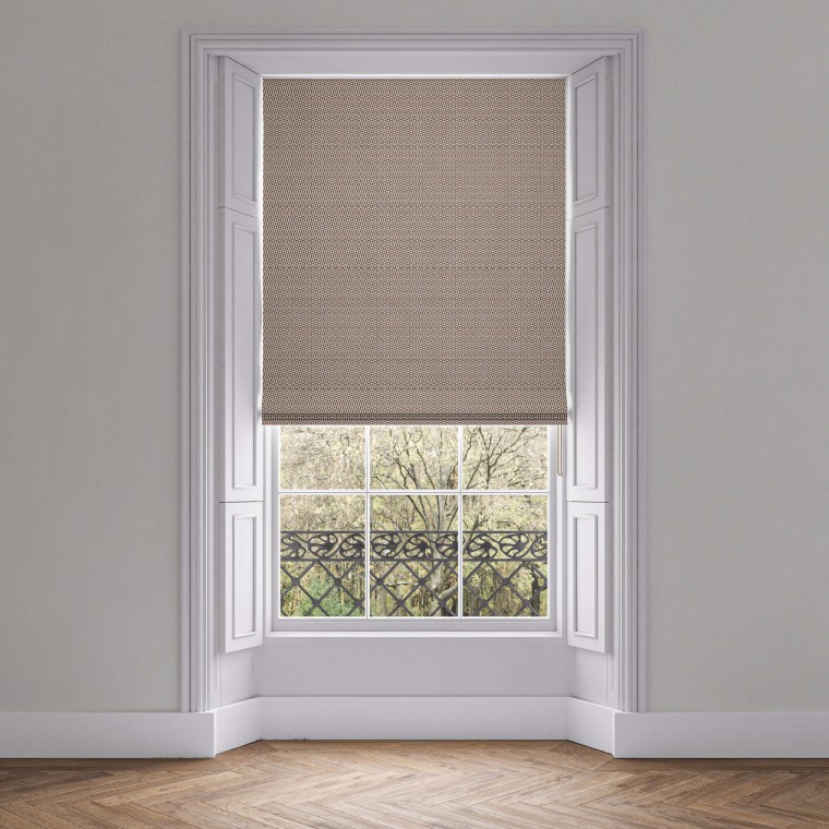 Nala Cinnabar Roman Blind