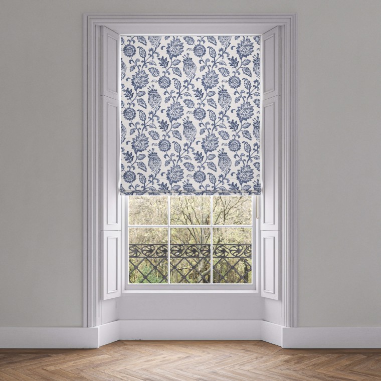 Palais Indigo Roman Blind