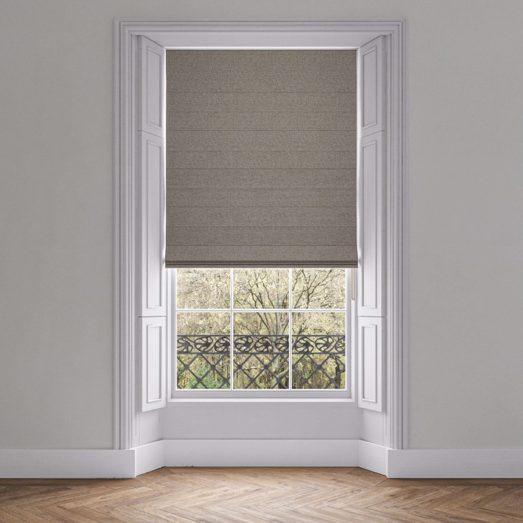 Pascal Espresso Roman Blind