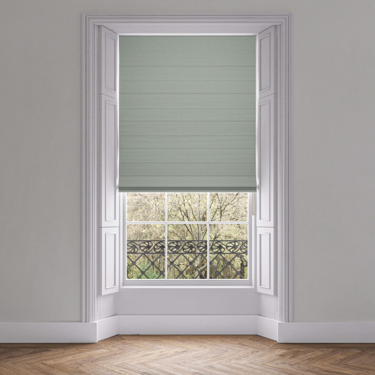 Shani Celadon Roman Blind