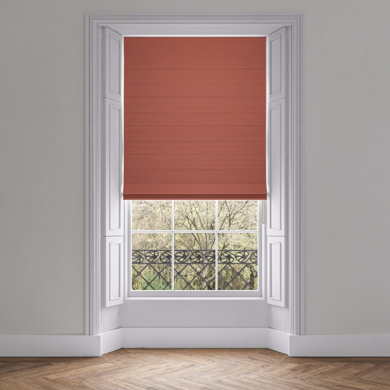 Shani Cinnabar Roman Blind