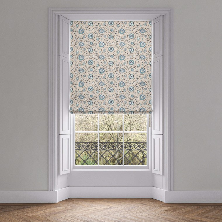 Shimla Azure Roman Blind