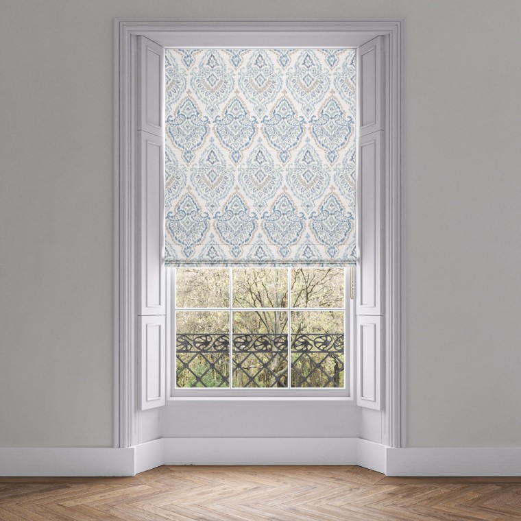 Suhani Azure Roman Blind