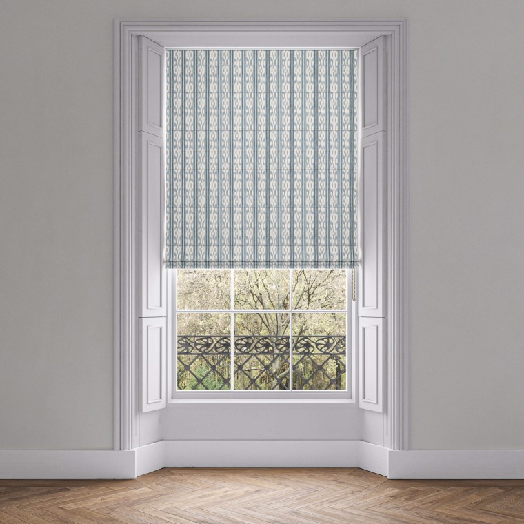 Telia Chambray Roman Blind