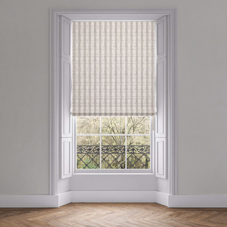Telia Graphite Roman Blind