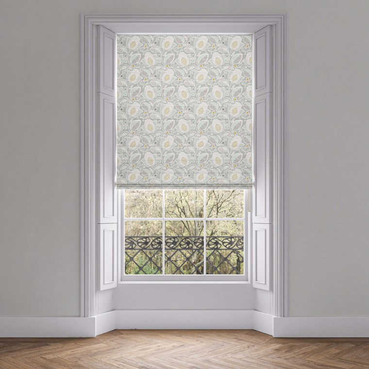 Varanasi Aquamarine Roman Blind