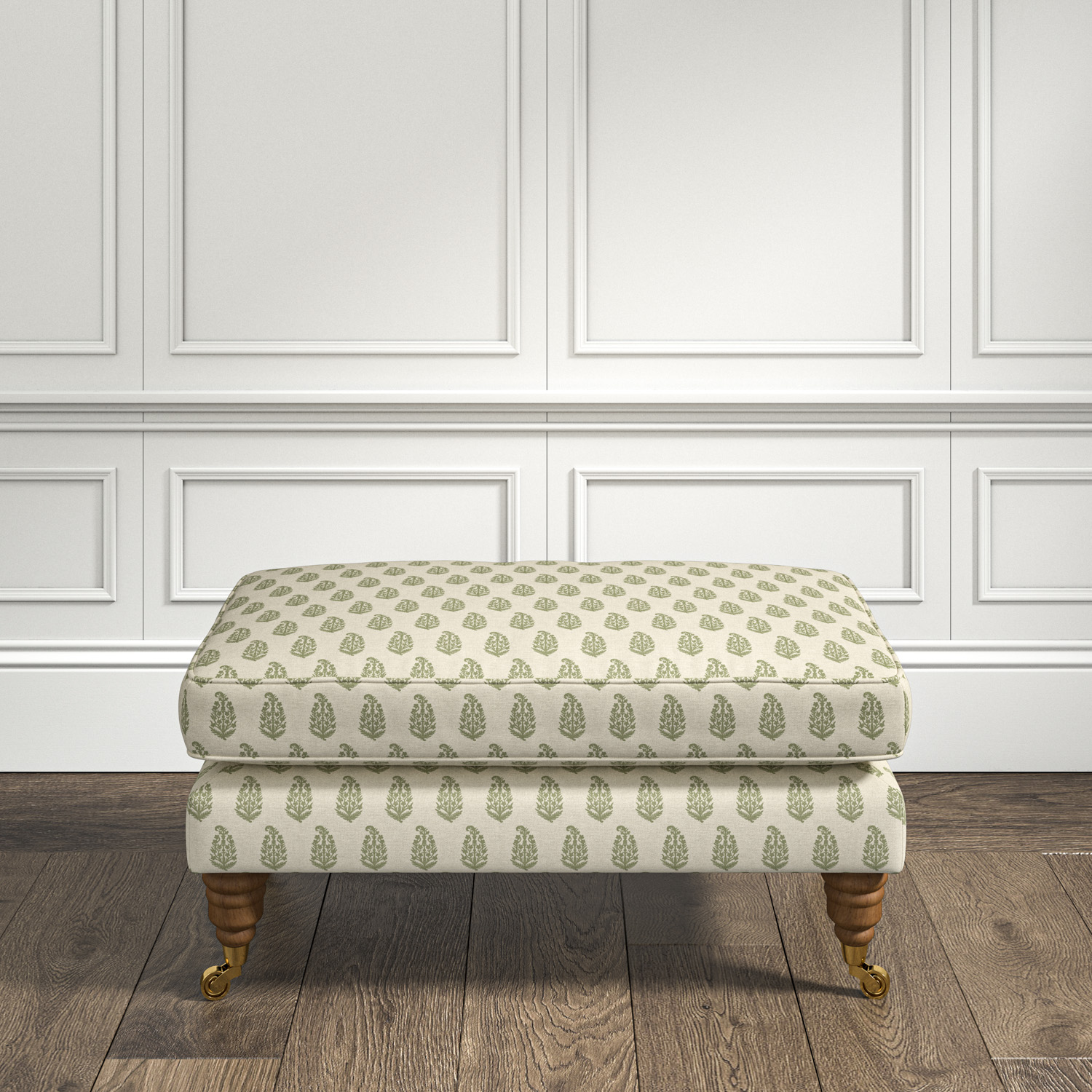 Green Footstools and Pouffes