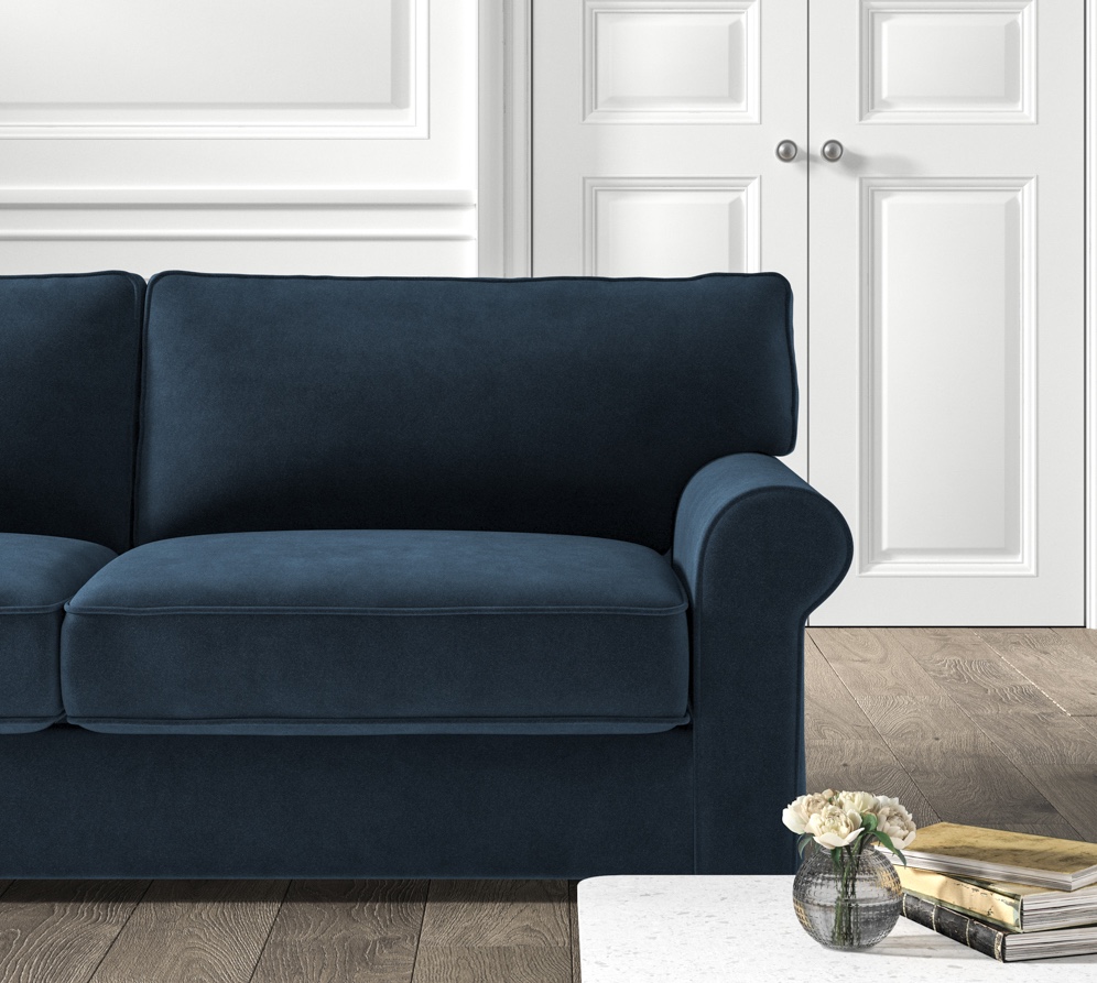 Blue Velvet Fabric