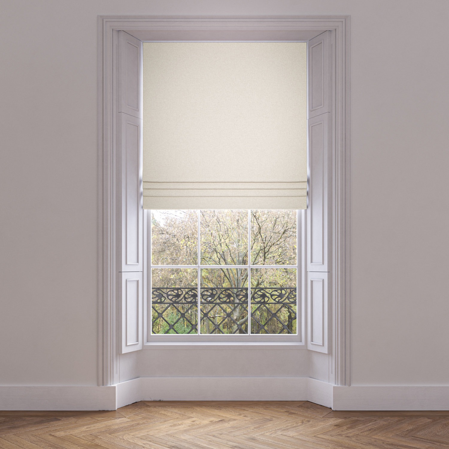 Cream Made to Measure Roman Blinds
